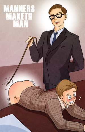 Spankings Maketh Man by Arkham_insanity