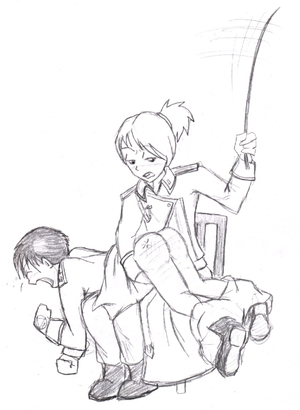 Roy Getting It From Riza by Arkham_insanity