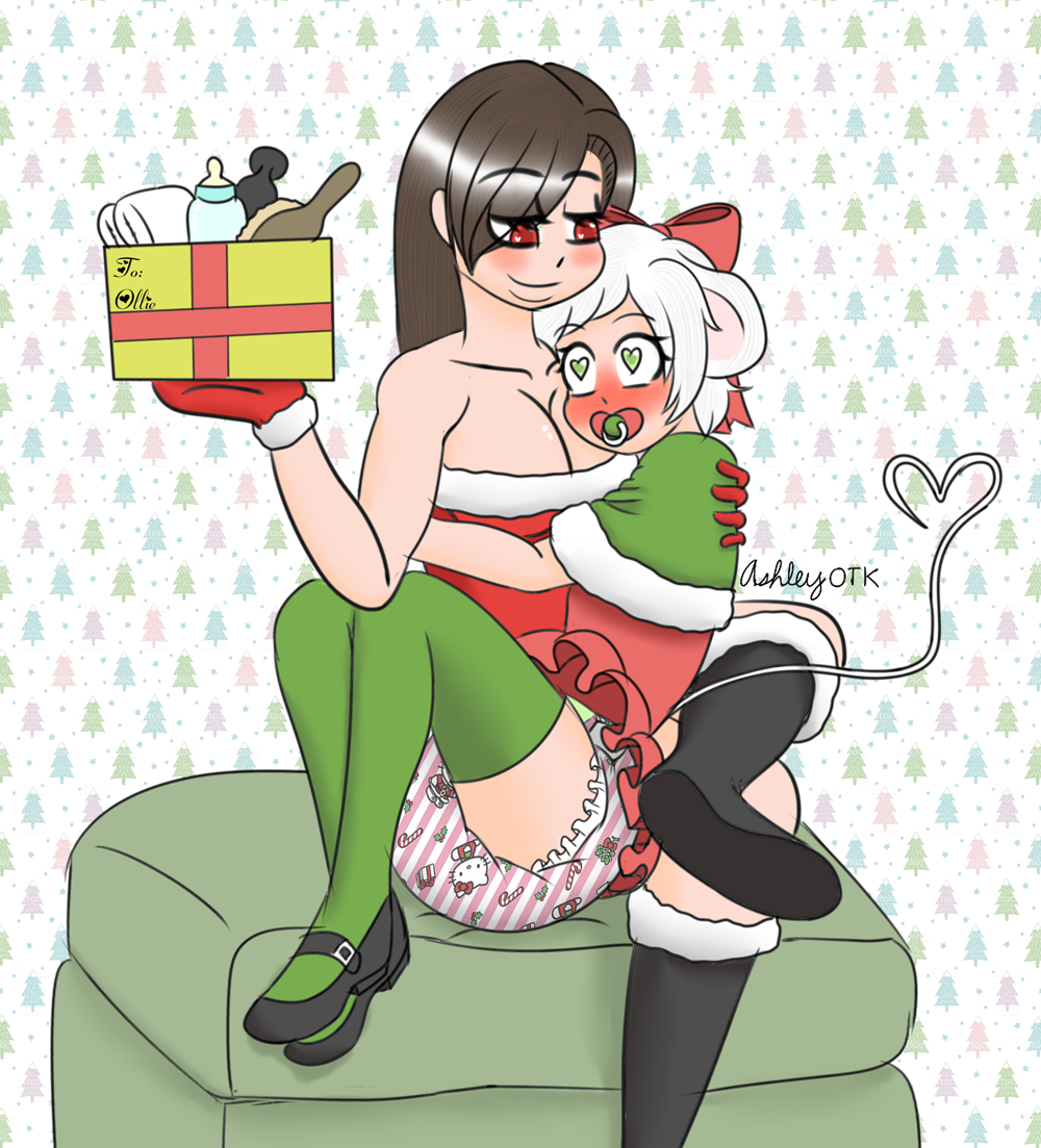 Ollie Wants a Mommy Dommy For Christmas by AshleyOTK