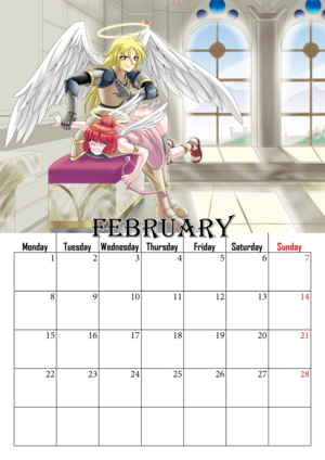 Spanking Calendar 2021 Juhuca by FannyThePaddle