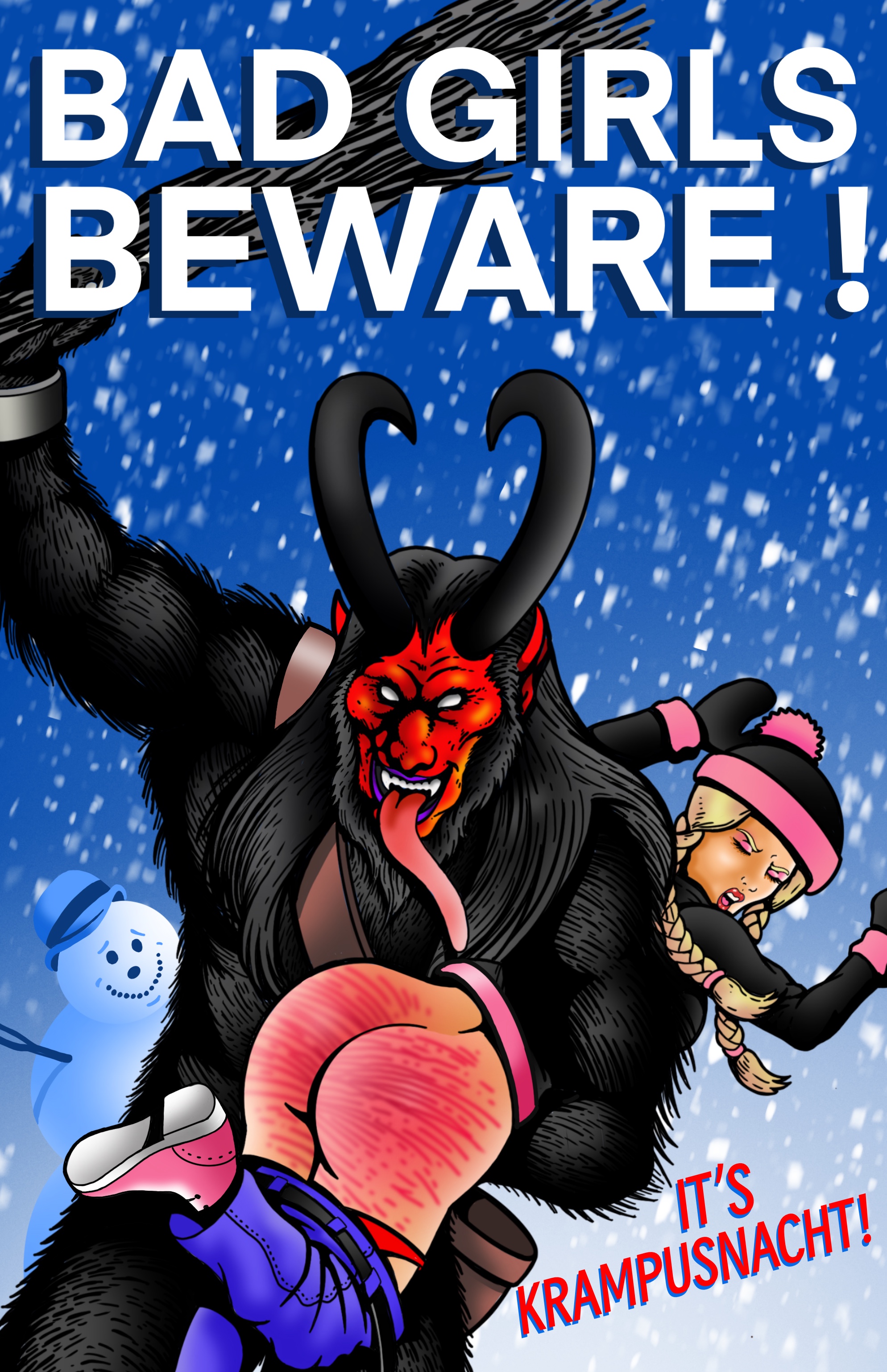 Bad Girls Beware! Part One: Krampus by Gesperax