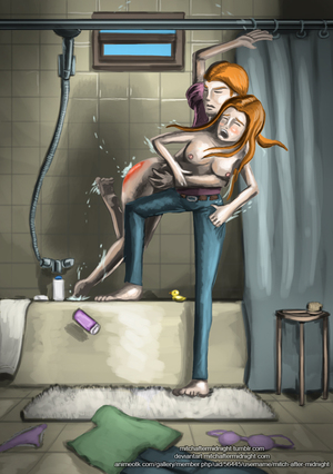 Audrey's Bath Spanking by MitchAfterMidnight