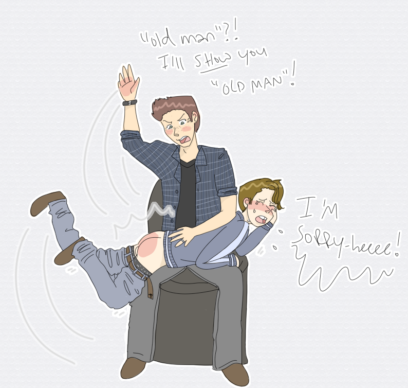 Supernatural Dean And Jack by Nene