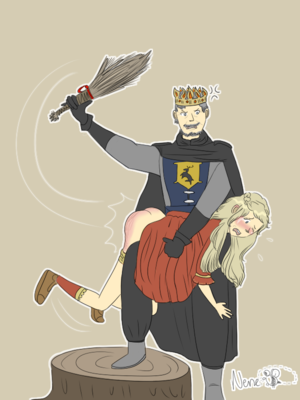 __Nene_s_Commissions__Commission Game Of Thrones Stannis And Myrcella by Nene
