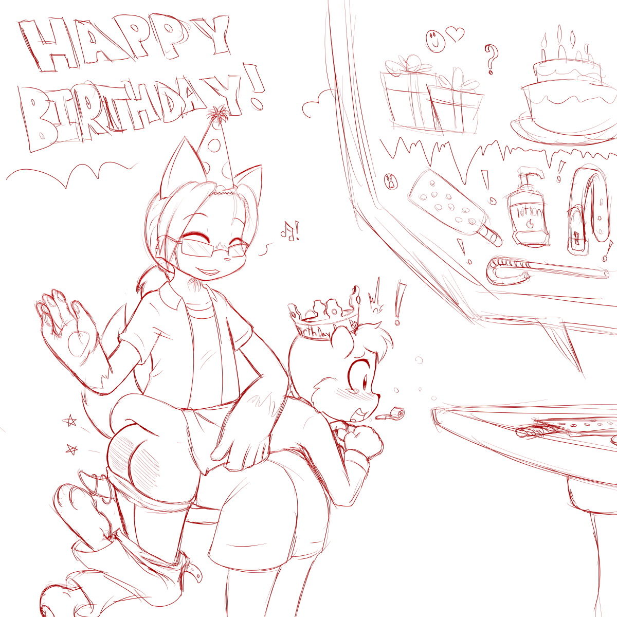 Birthday Surprises by Okamiseinen