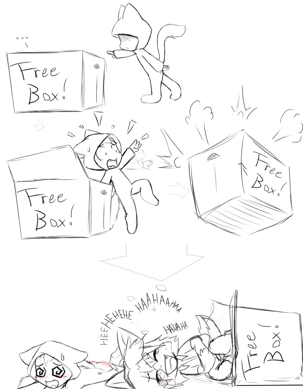 Beware Ze Box Monstuh by Okamiseinen