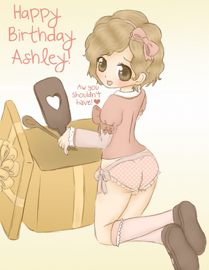 Happy Birthday Ashley by Pastel