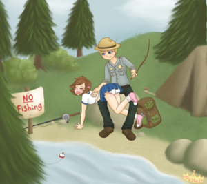__Pastel_s_Commissions__No Fishing Means No Fishing by Pastel