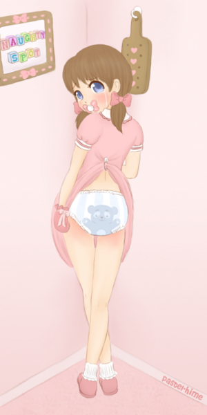 __Pastel_s_Commissions__Pretty Punishment Abdl Sissy Commission by Pastel