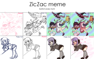 Zic Zac Meme with Pippy~! by Pastel