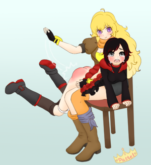 __Pastel_s_Commissions__Yang And Ruby Commission by Pastel
